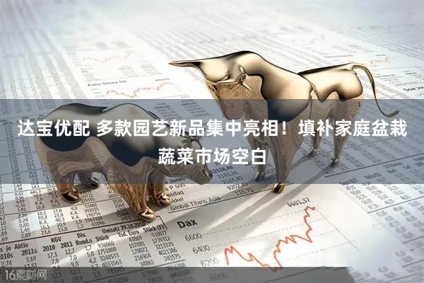 达宝优配 多款园艺新品集中亮相！填补家庭盆栽蔬菜市场空白