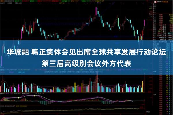 华城融 韩正集体会见出席全球共享发展行动论坛第三届高级别会议外方代表